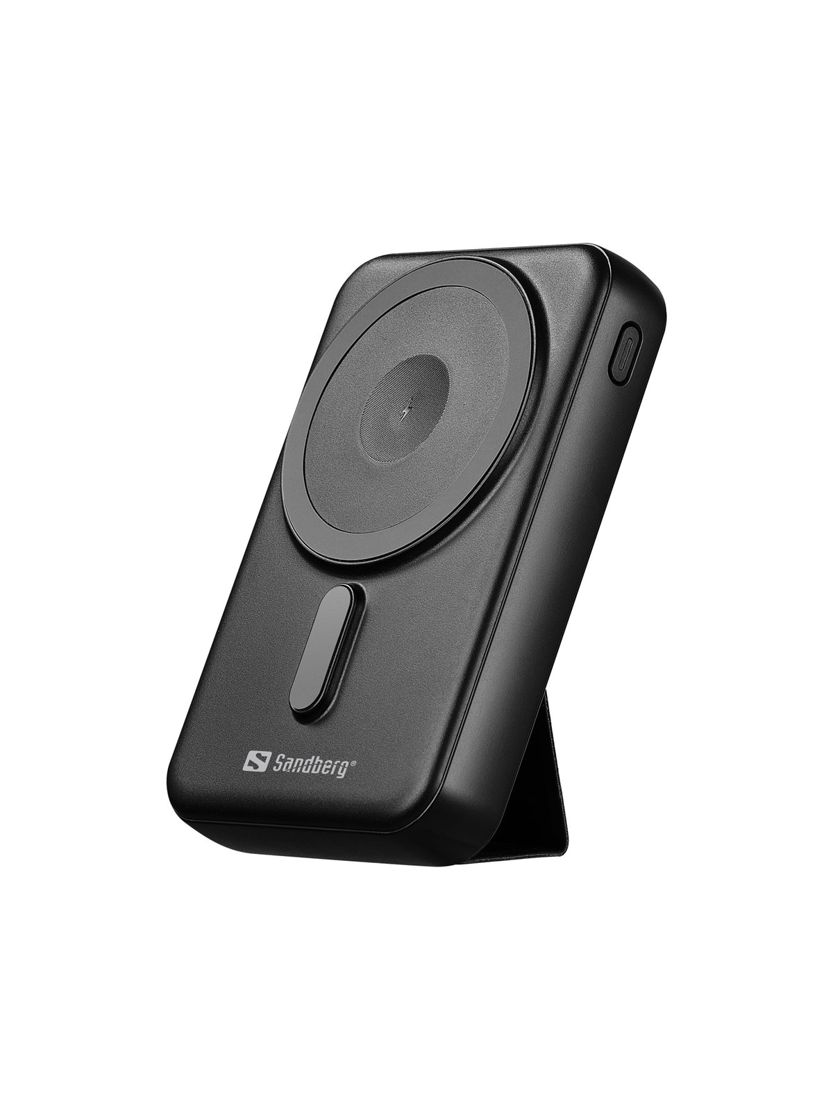 Sandberg Mag Wireless Powerbank 10000 Powerbank (Akku) - Schwarz - 10000 Mah - Powerbank Akku - 420-94