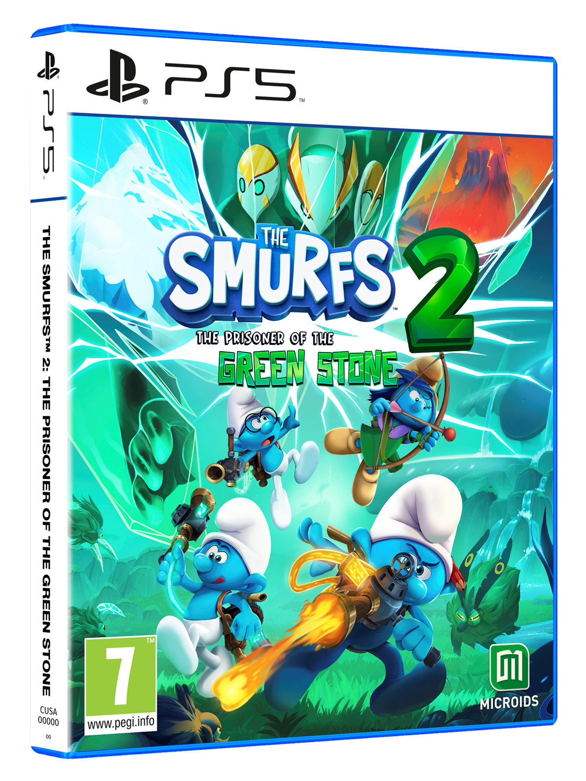 The Smurfs 2: The Prisoner of The Green Stone - Sony Playstation 5 - Plattform - Pegi 3 - Spiele - 3701529505478