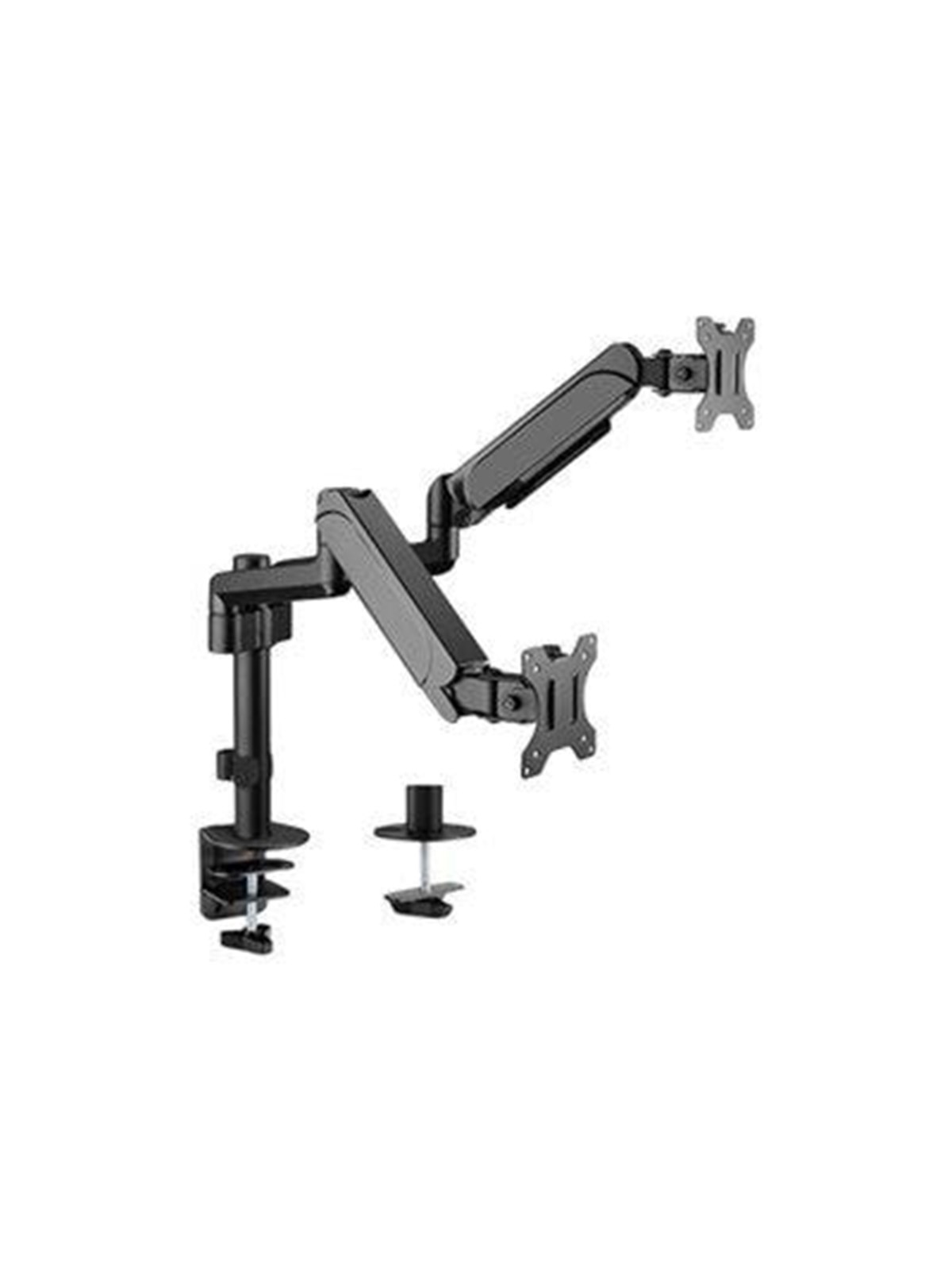 Gembird Monitor Arm - Adjustable Arm 2-display 17"-32" - Monitorhalterung - Ma-da2p-01