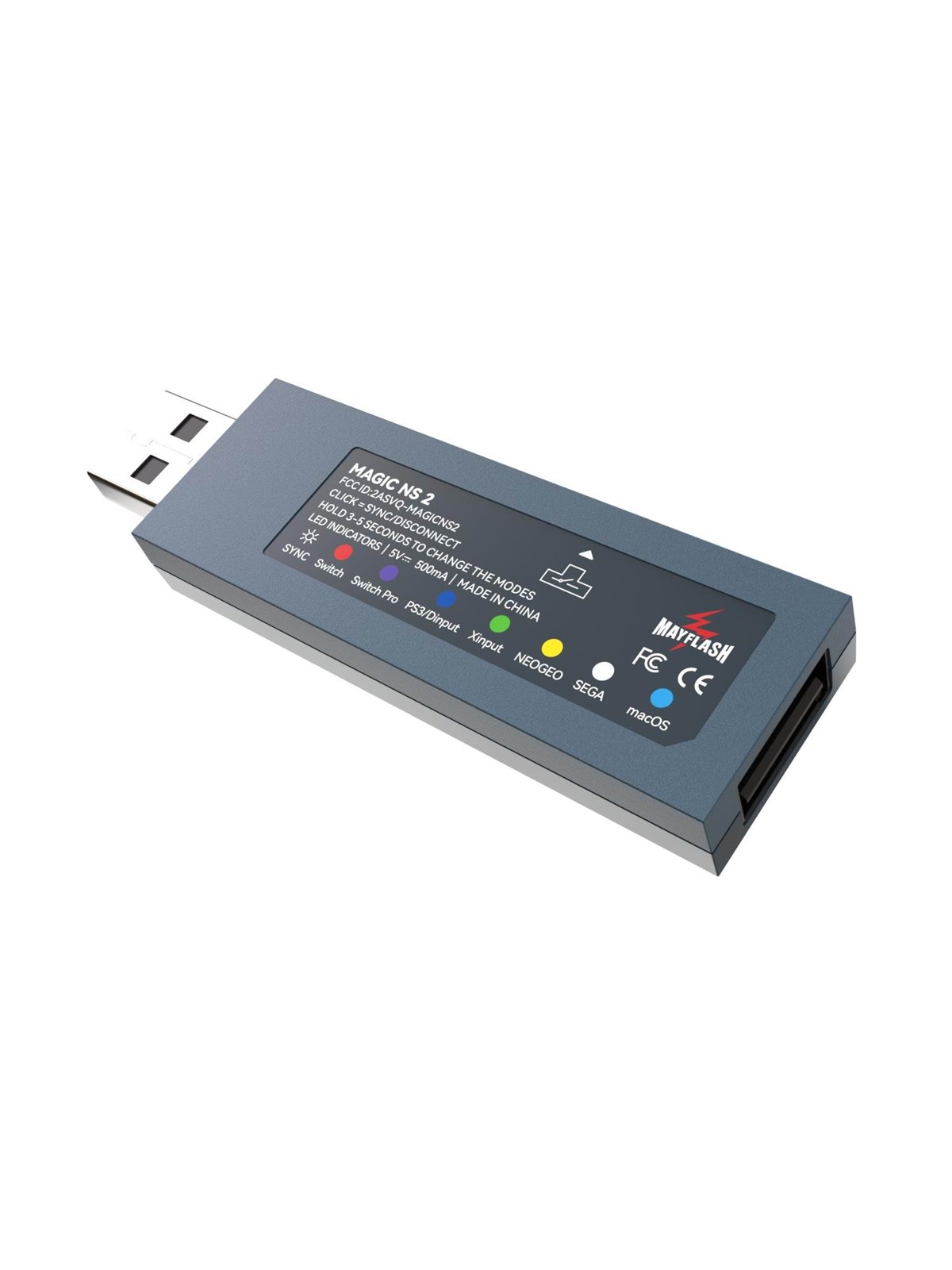 Mayflash Magic NS 2 Wireless Bluetooth Controller Usb Adapter - Wired Zubehör Für Spielkonsole - Nintendo Switch - Gaming Zubehoer - 6970582690354