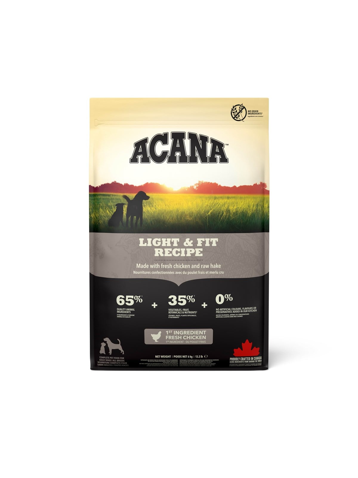Acana Light & Fit Recipe Dry Dog Food 11.4kg - Hunde - Aca021e