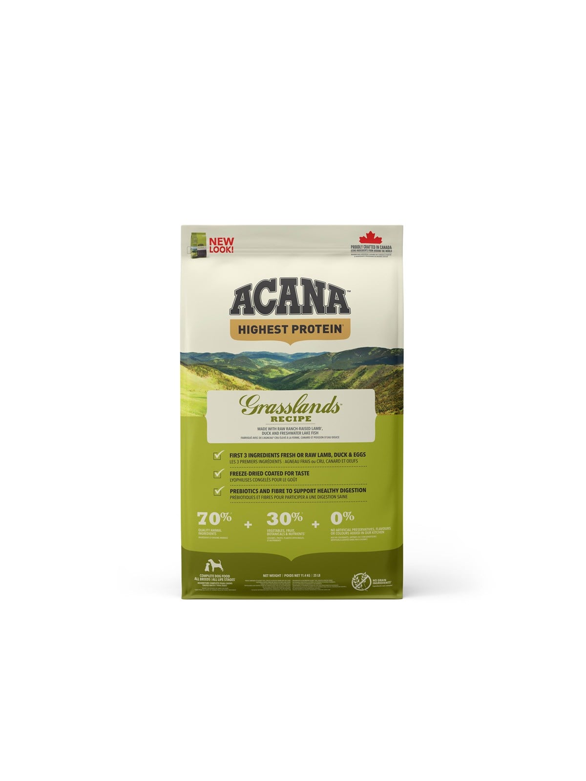 Acana Grasslands Dry Dog Food 11.4kg - Hunde - Aca043e