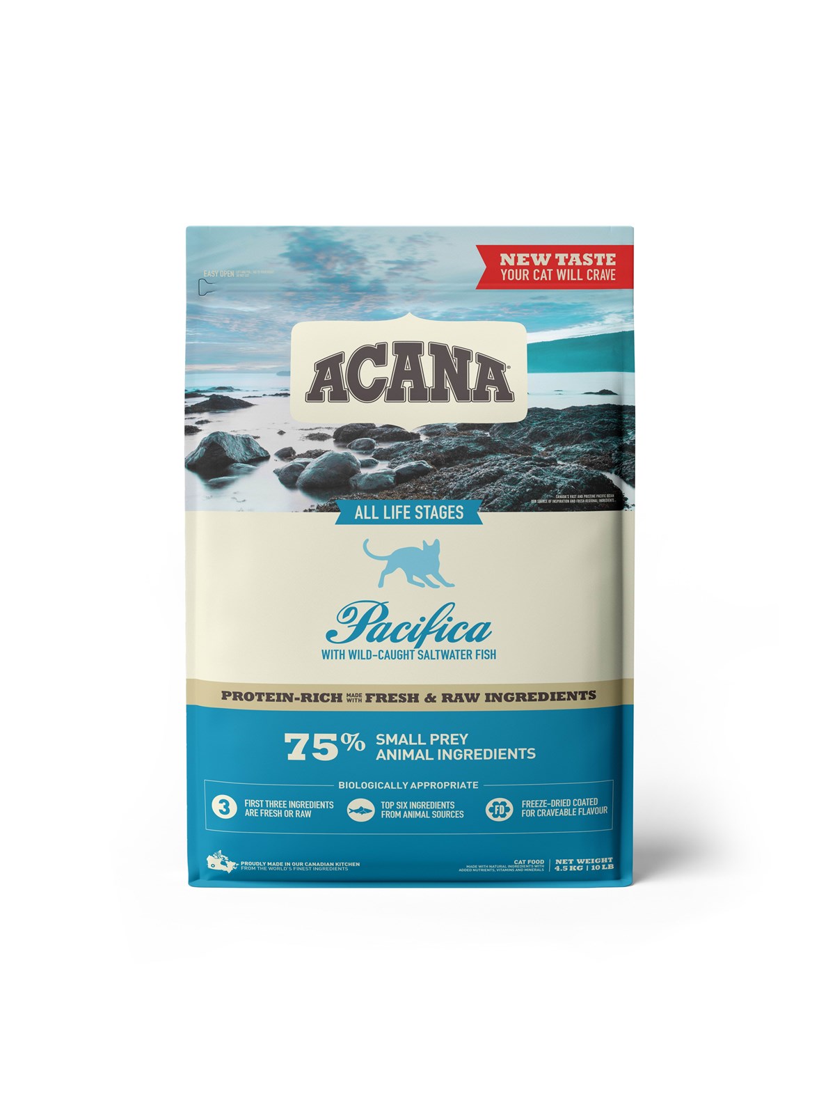 Acana Pacifica Dry Cat Food 4.5kg - Katzen - 64992714659