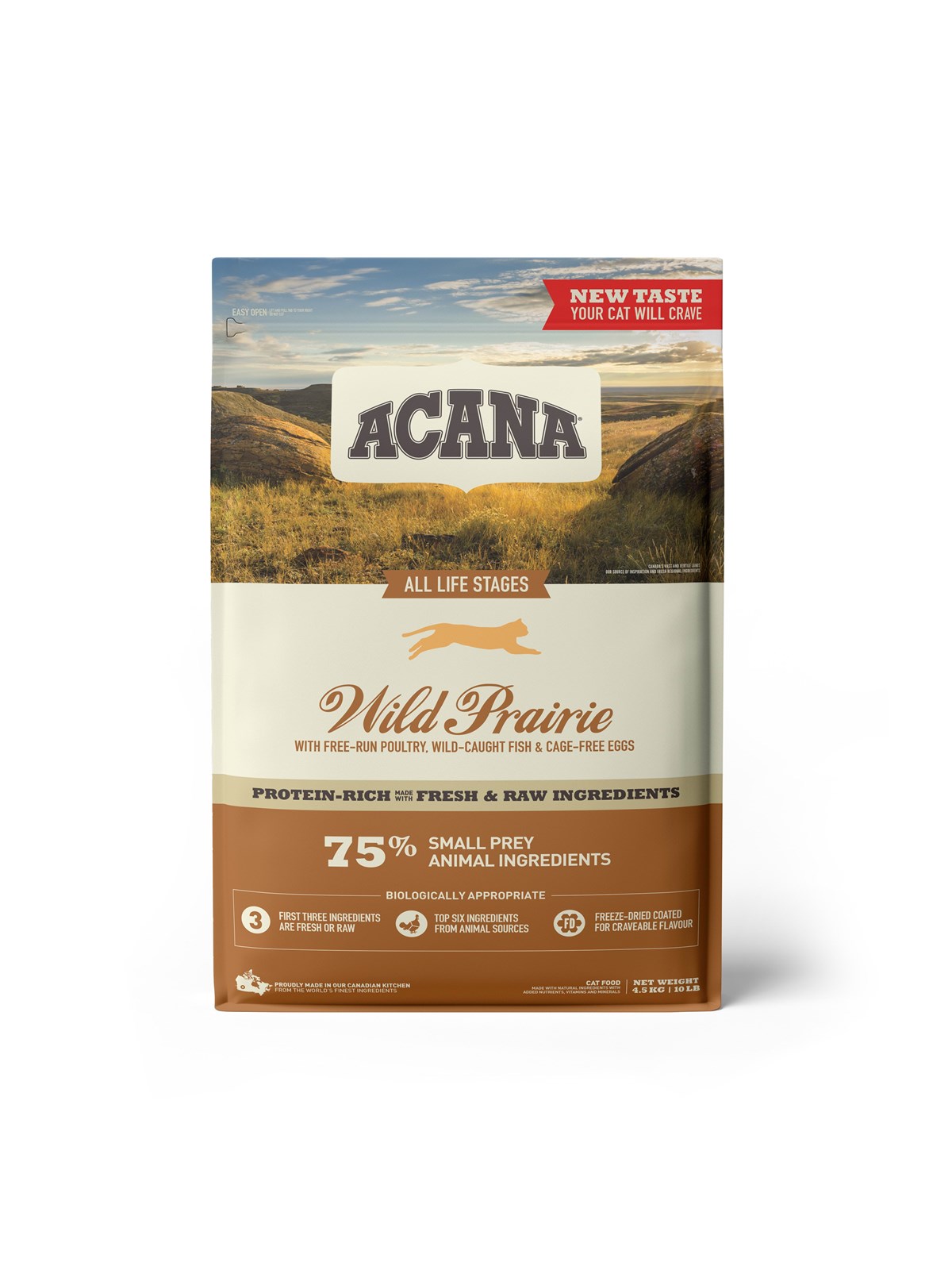 Acana Wild Prairie Dry Cat Food 4.5kg - Katzen - 064992714581