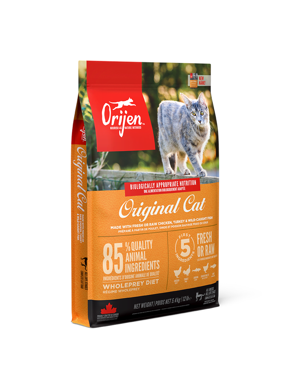 Orijen Original Cat Dry Food 5.4kg - Katzen - Ori072e