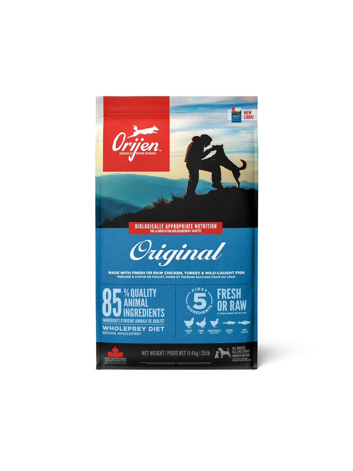 Orijen Original Complete Dry Dog Food 11.4kg - Hunde - 064992182120