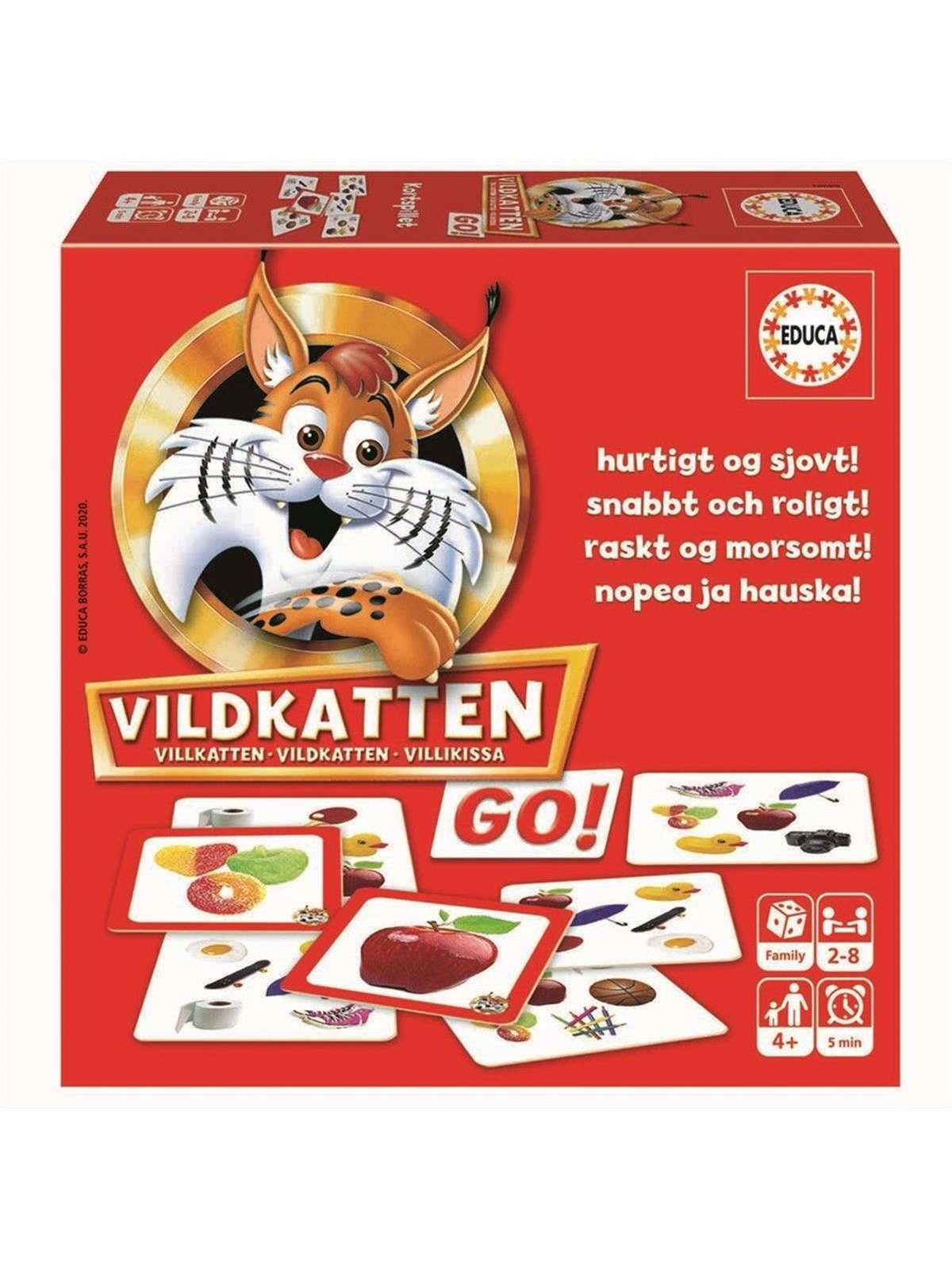 Vildkatten GO! - Brettspiele - 018688