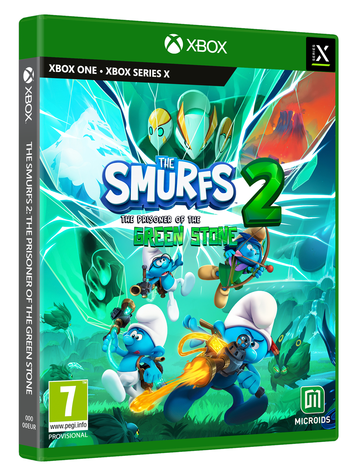 The Smurfs 2: The Prisoner of The Green Stone - Microsoft Xbox One - Plattform - Pegi 7 - Spiele - 3701529507137