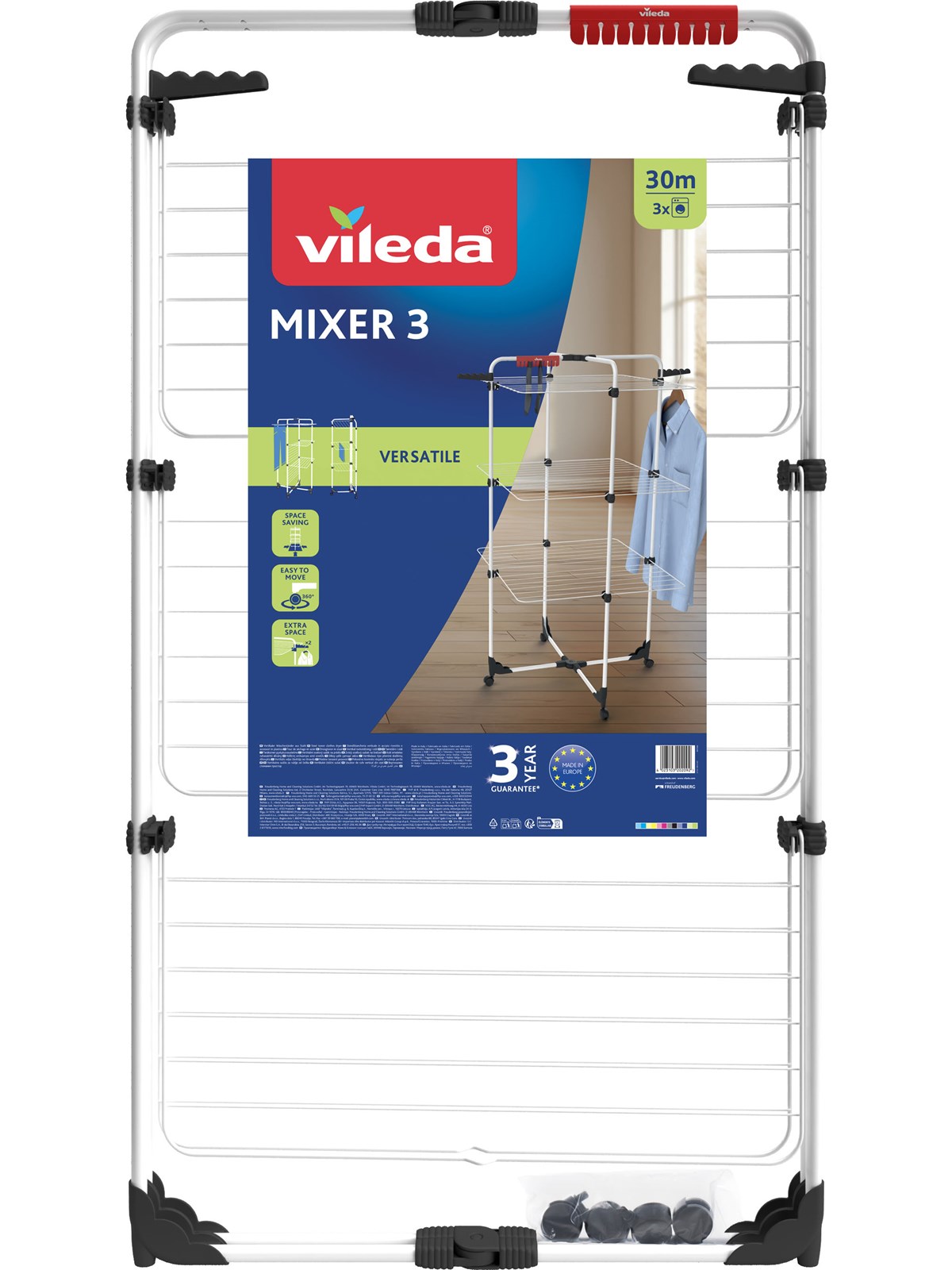 Vileda Mixer 3 Laundry Dryer - Waeschestaender - 157243