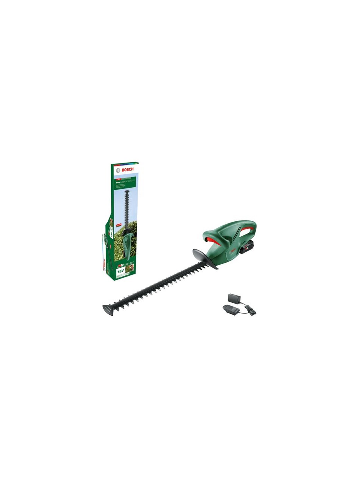 Bosch Easy Hedgecut 18-52-13 Cordless Hedge Trimmer - Heckenschere - 0600849m01