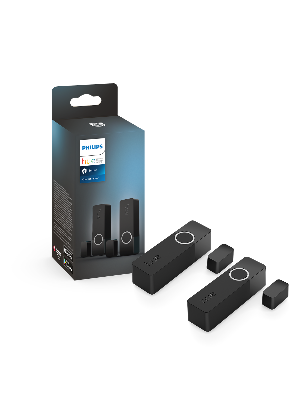 Philips Hue Secure Contact Sensor Black 2 Pack - Smart Home - 929003563804