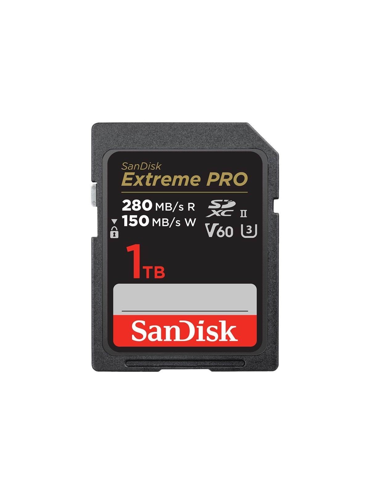 Sandisk Extreme Pro - SD - 280mb/s - 1tb - Speicherkarten - Sdsdxep-1t00-gn4in