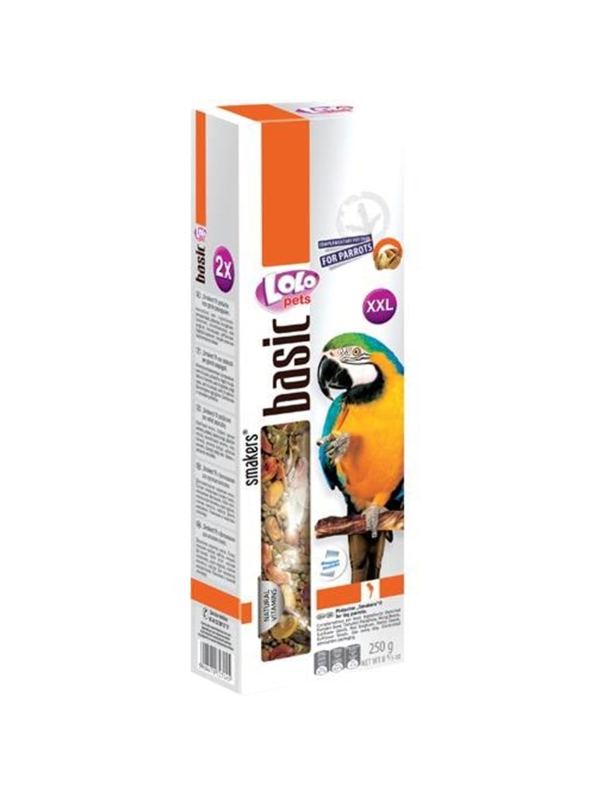 Lolo Pets 2x Seed Sticks Xxl Parrot Pistachio - Essen Snacks Vitamine - Ff72714