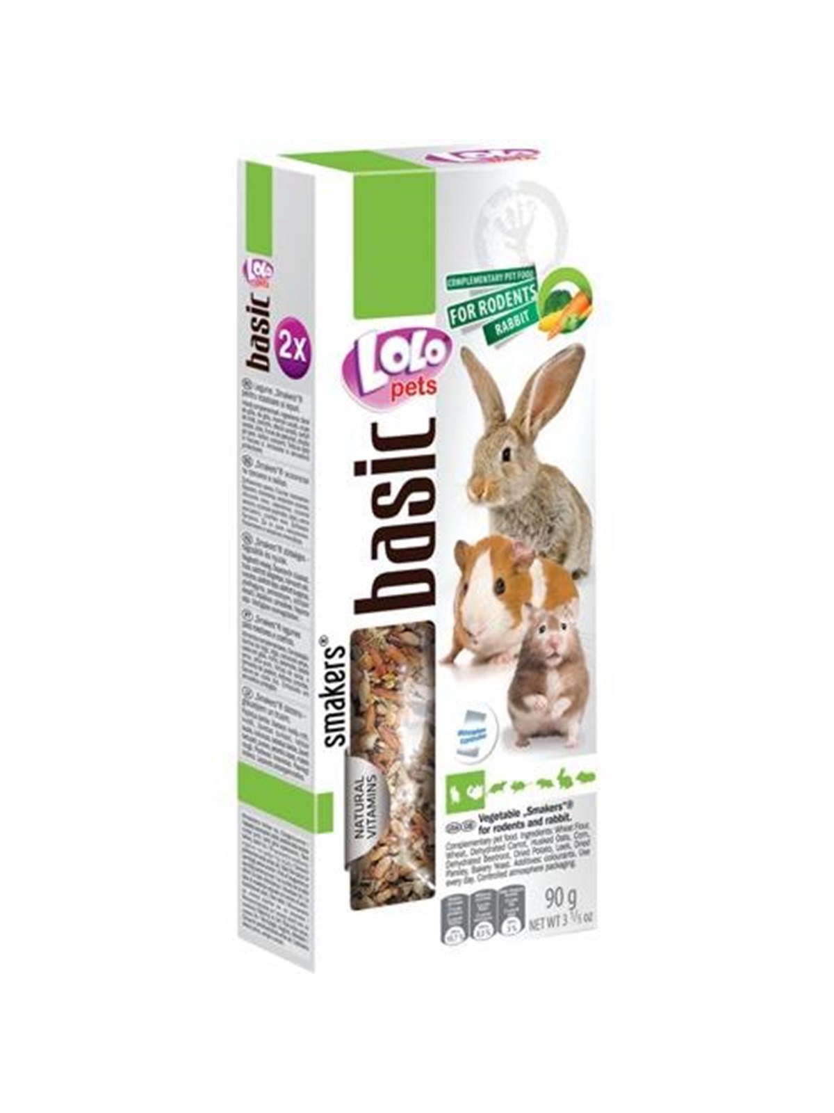Lolo Pets 2x Seed Sticks Rodent/rabbit Vegetables - Nagetiere - Ht71108