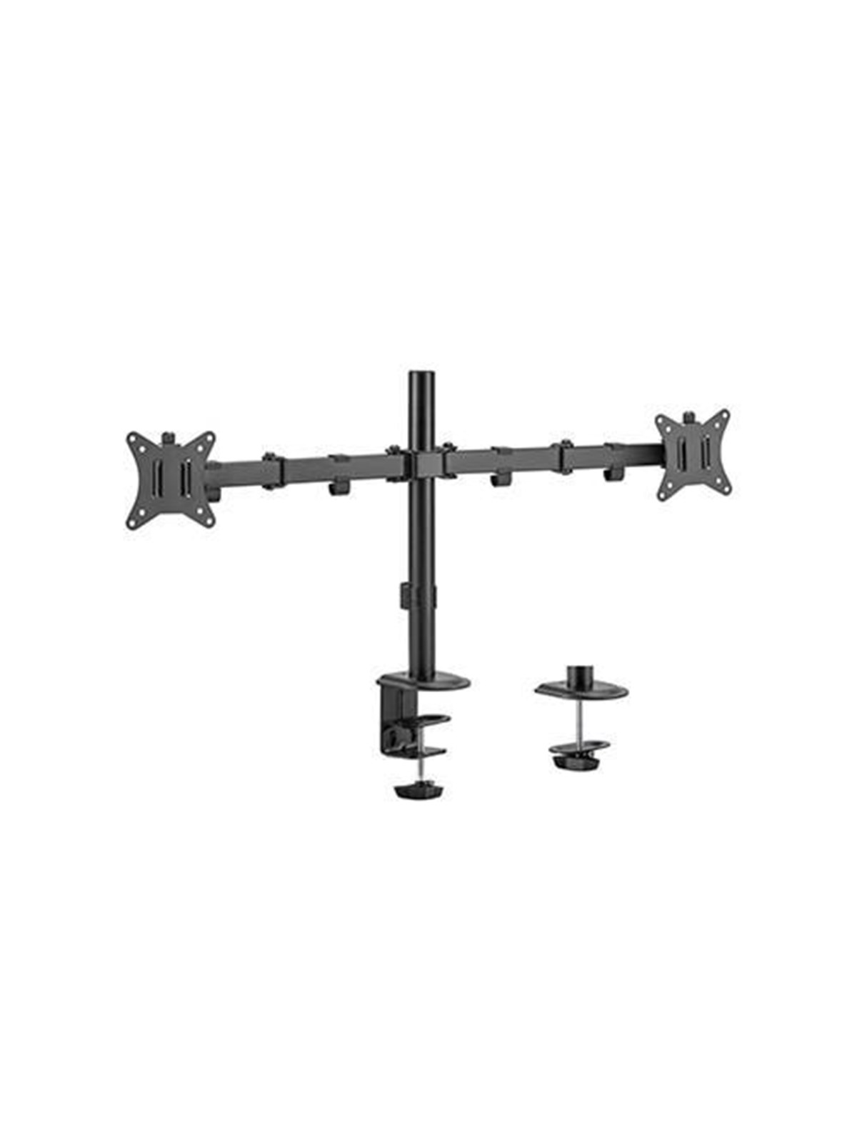Gembird Monitor Arm - Adjustable Desk 2-display 17"-32" - Monitorhalterung - Ma-d2-01