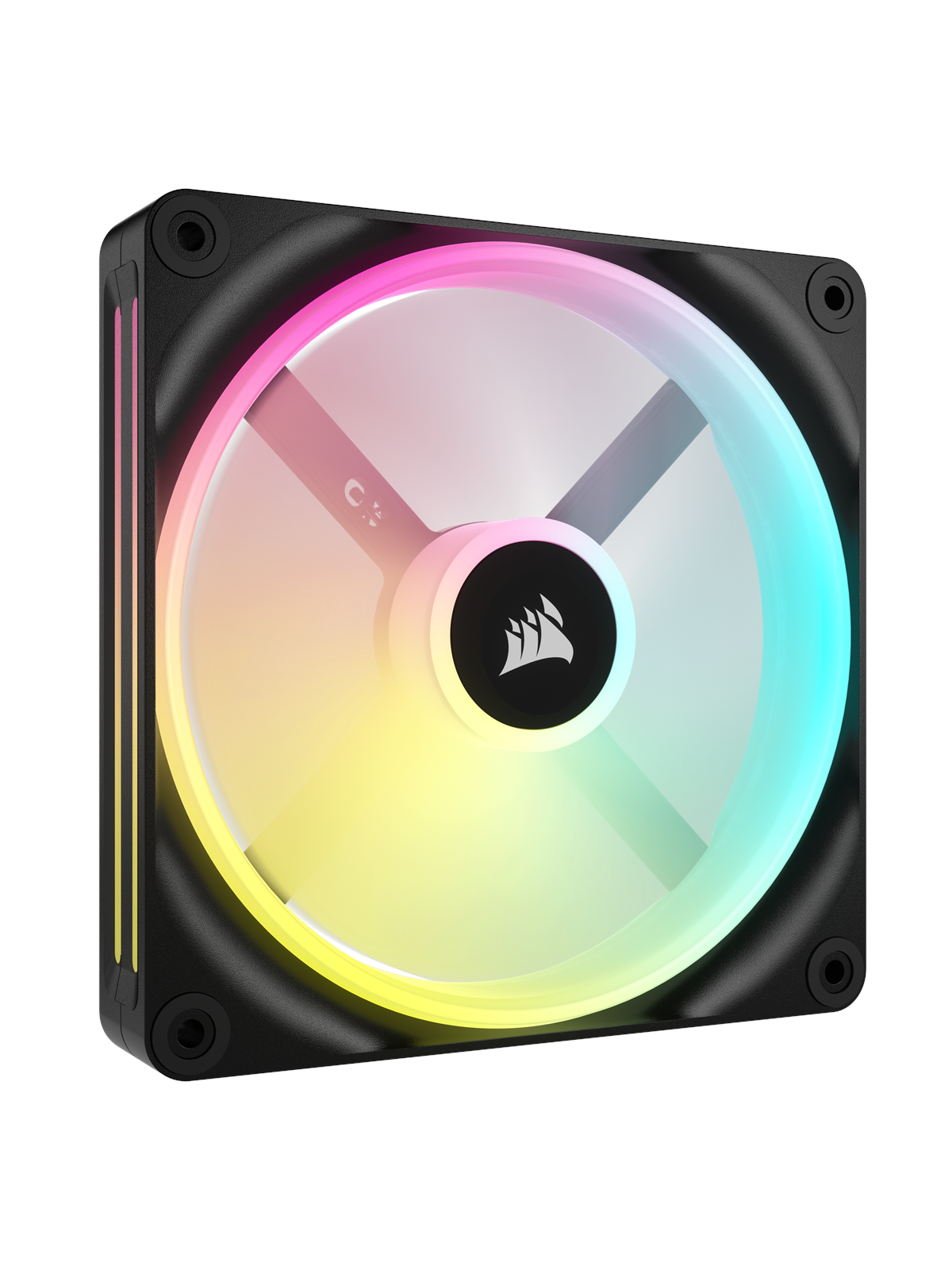 Corsair Icue Link Qx140 Rgb Expansion Fan - Black - Gehäuselüfter - 140mm - Schwarz Mit Rgb Led - 37 Dba - Gehaeuseluefter - Co-9051003-ww