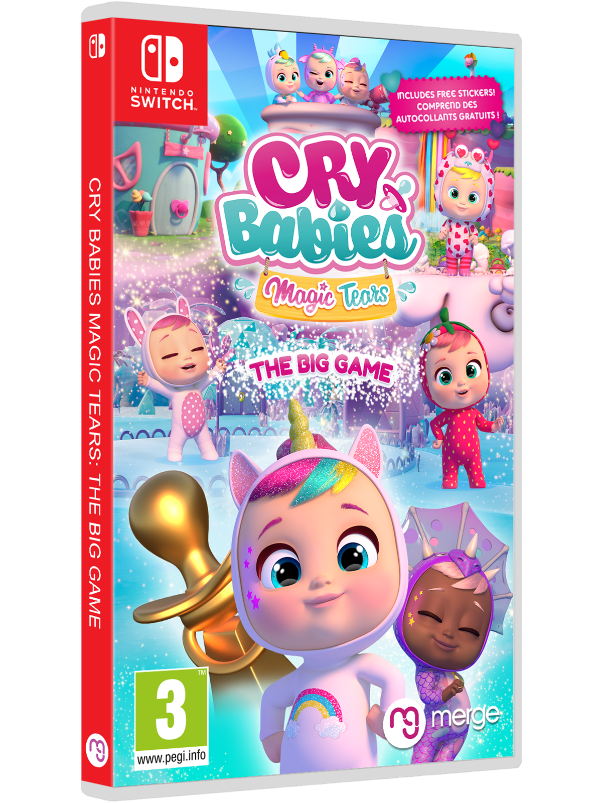 Cry Babies Magic Tears: The Big Game - Nintendo Switch - Abenteuer - Pegi 3 - Spiele - 5060264378821