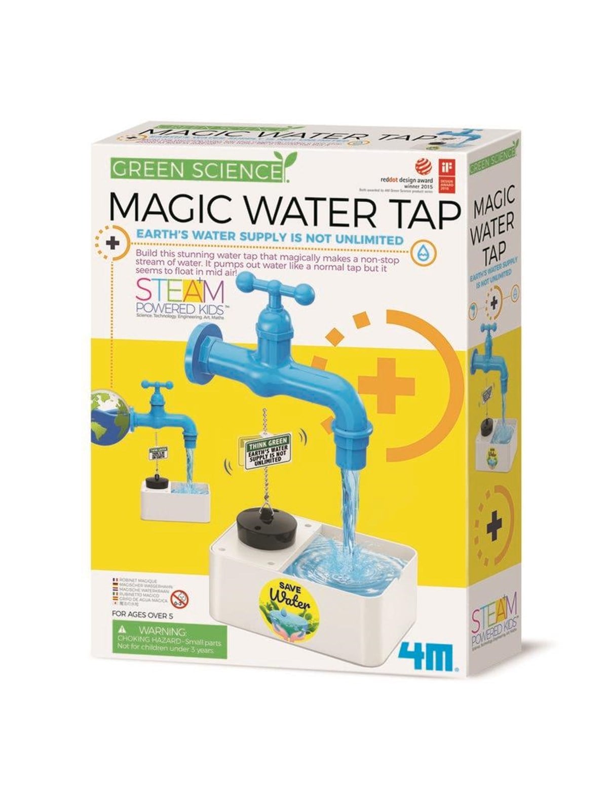 4M Green Science / Magic Water Tap - Kreativ Spiele - 4m-03458