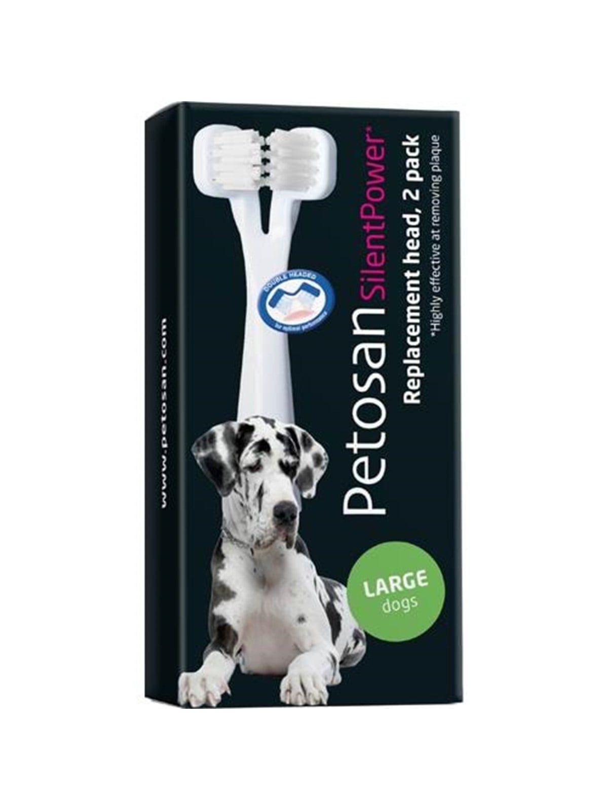 Petosan 2x Replacementhead L - Hunde - H10083