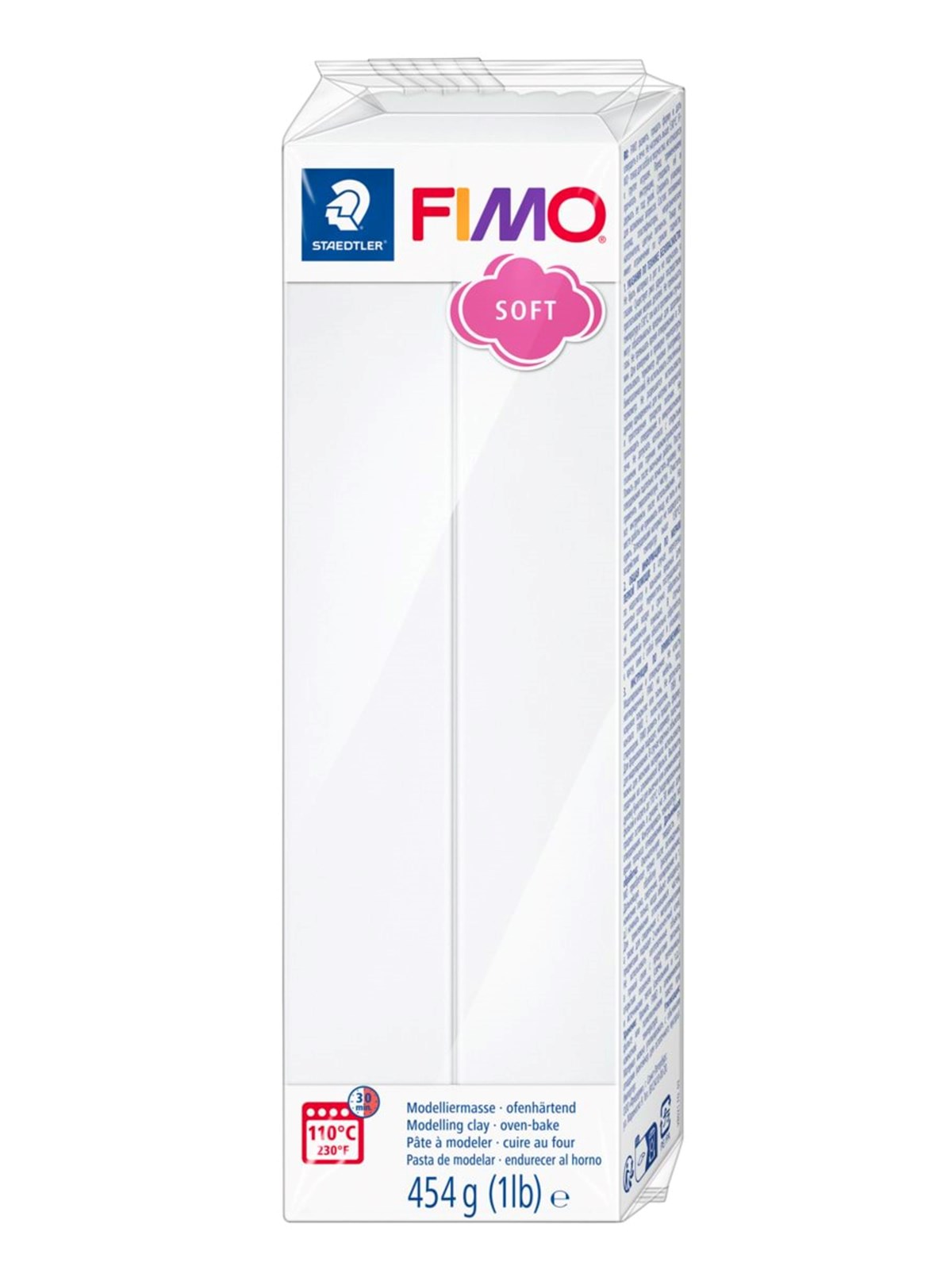 Staedtler Mod. Clay Fimo Soft 454g White - Hobby Zubehoer - 8021-0
