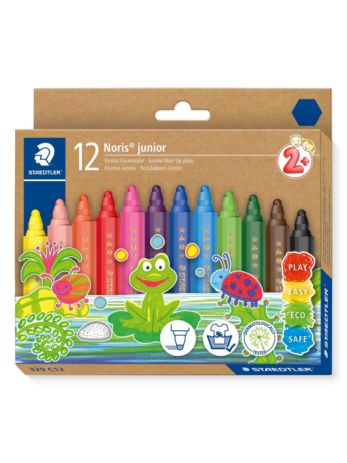 Staedtler Noris Junior 329 12 Pcs. Cardboard Box - Utensilien Zum Schreiben Und Zeichnen - 329 C12