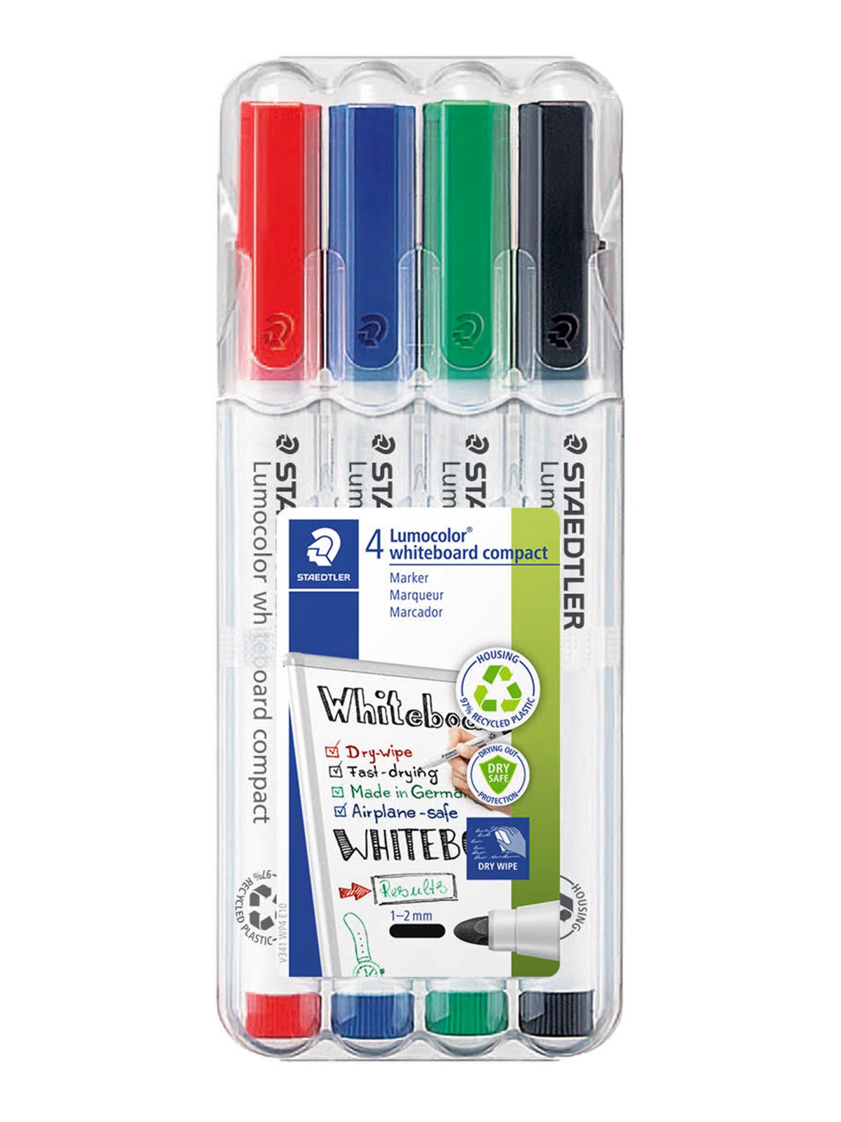 Staedtler Whiteboard Marker Lumo.Com 4pcs Box - Utensilien Zum Schreiben Und Zeichnen - 341 Wp4