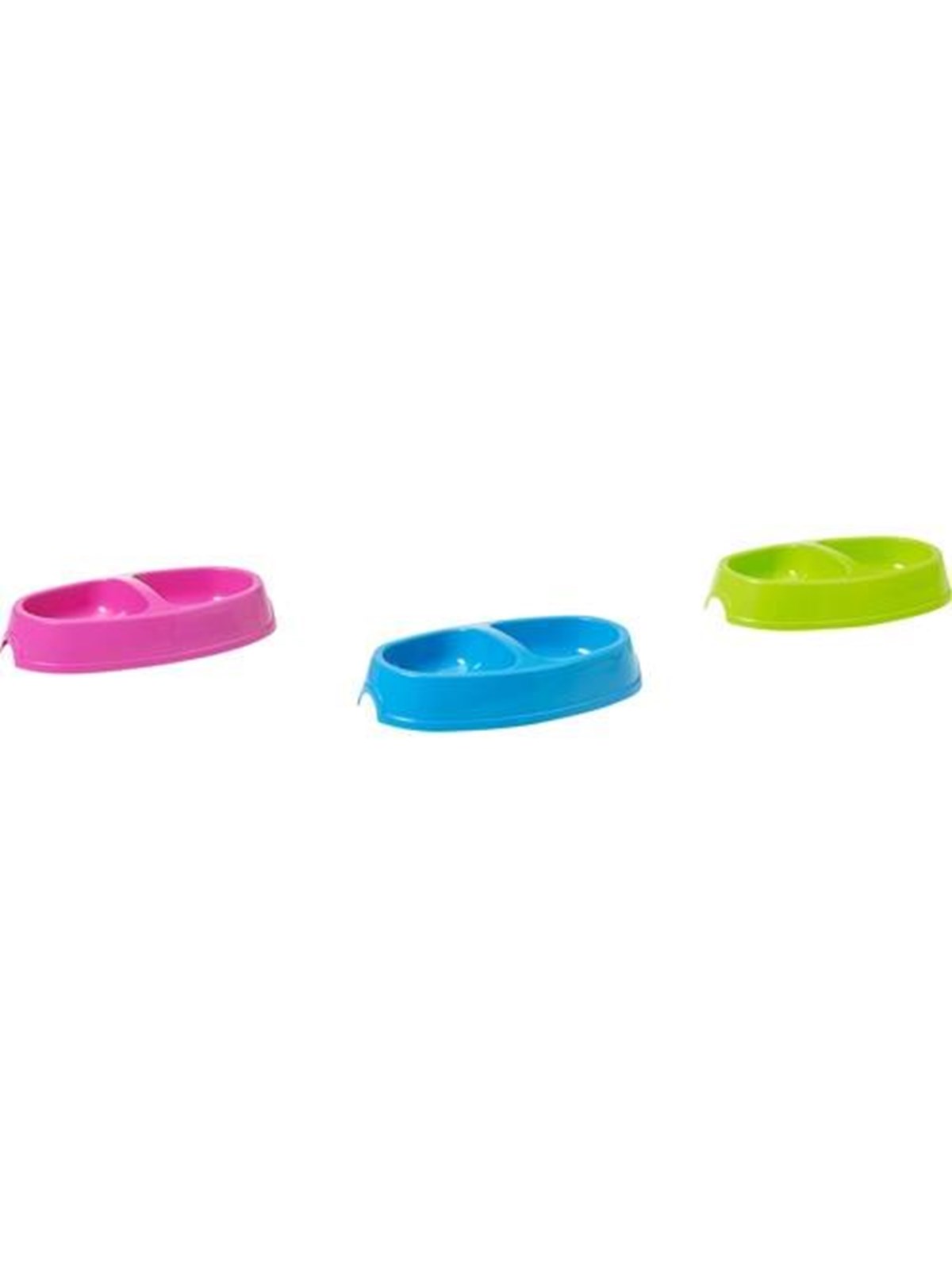 Savic Picnic Twin Cat Feeding Bowl 23.5 x 13 cm 2 x 0.15l - Katzen - H0237