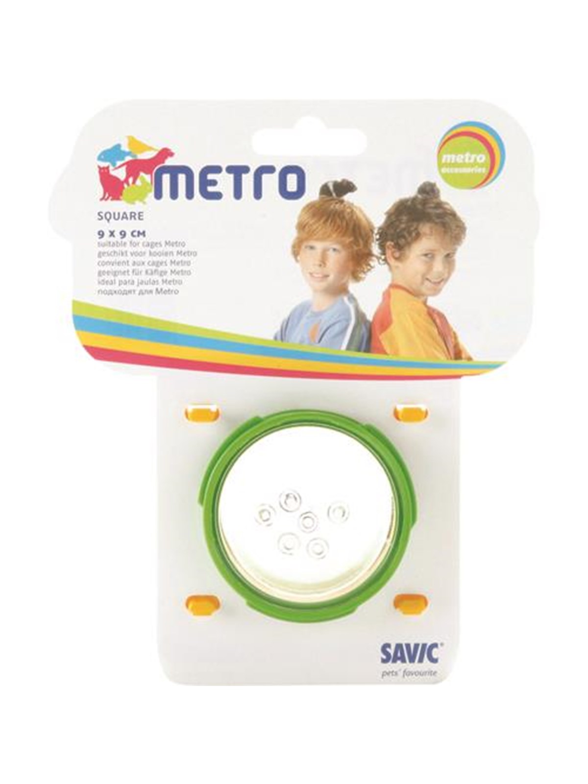 Savic Metro Square 9x9 cm - Nagetiere - Ht5940