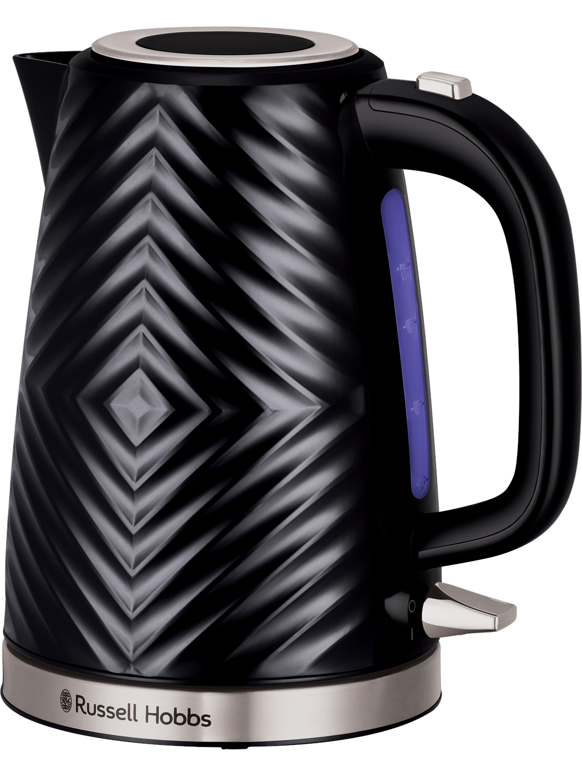 Russell Hobbs Wasserkocher Groove 26380-70 - Black - Black With Stainless Steel Accents - 2400 W