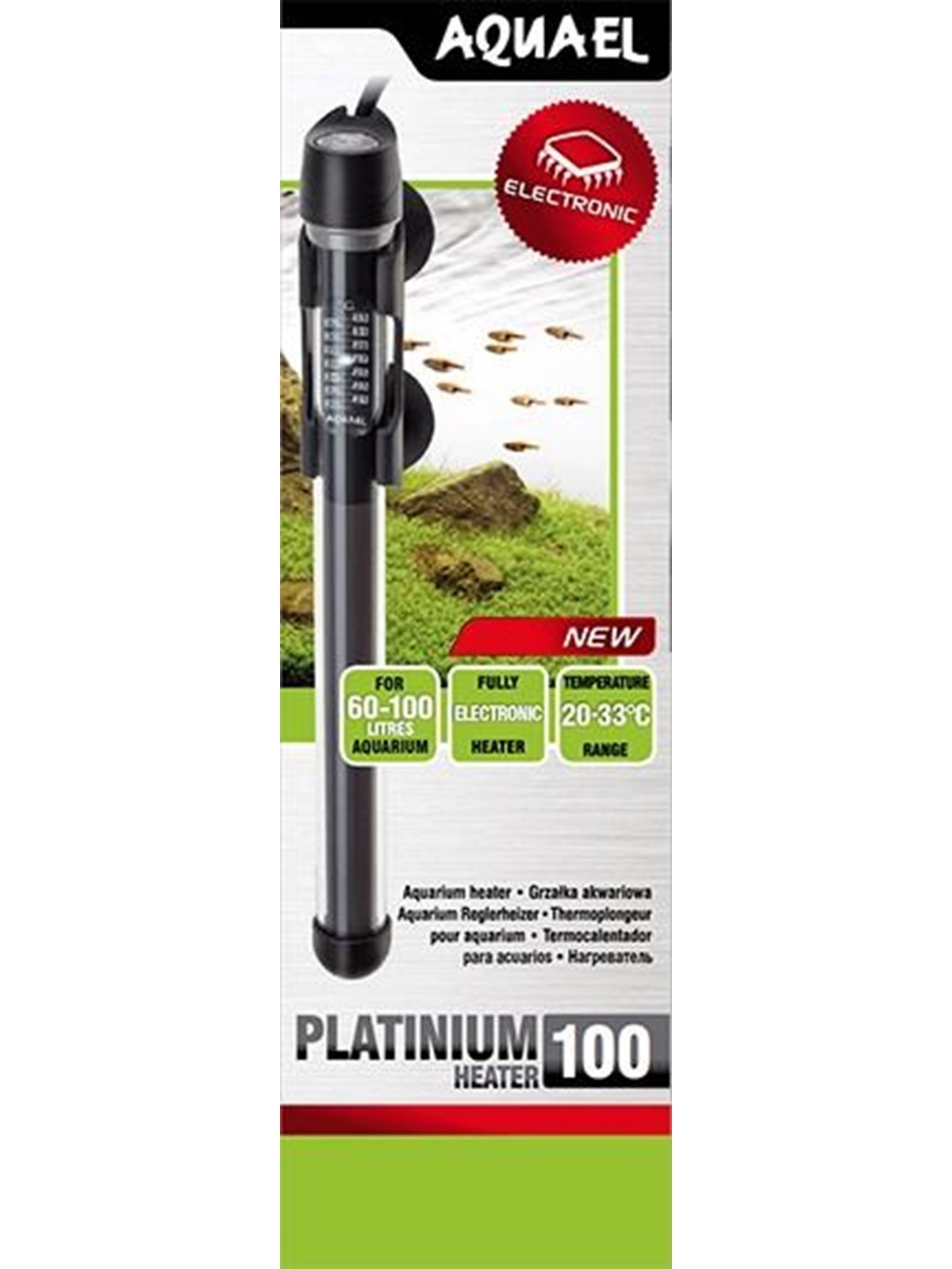 Aquael Platinium Aquarium Heater 100w - Fische - 975083