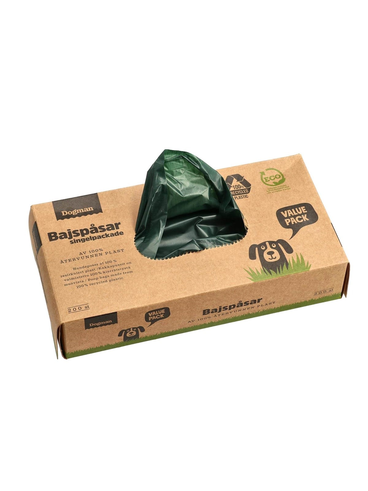 Dogman Kotbeutel 100 % Recycelt (200er-pack) - Hunde - 738897