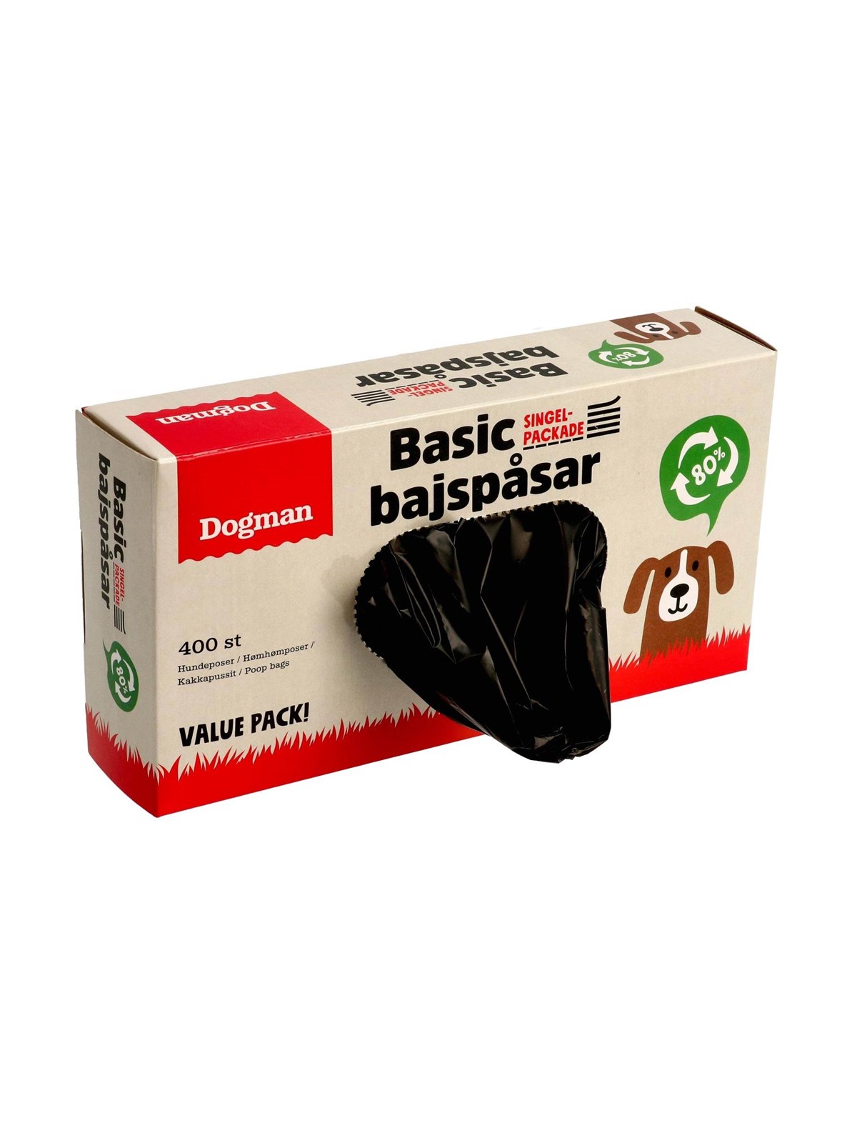 Dogman Kotbeutel Basic (400er-pack) - Hunde - 738898