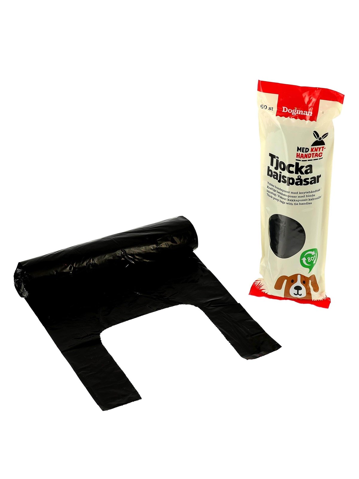 Dogman Kotbeutel mit Griff (60er-Pack)
