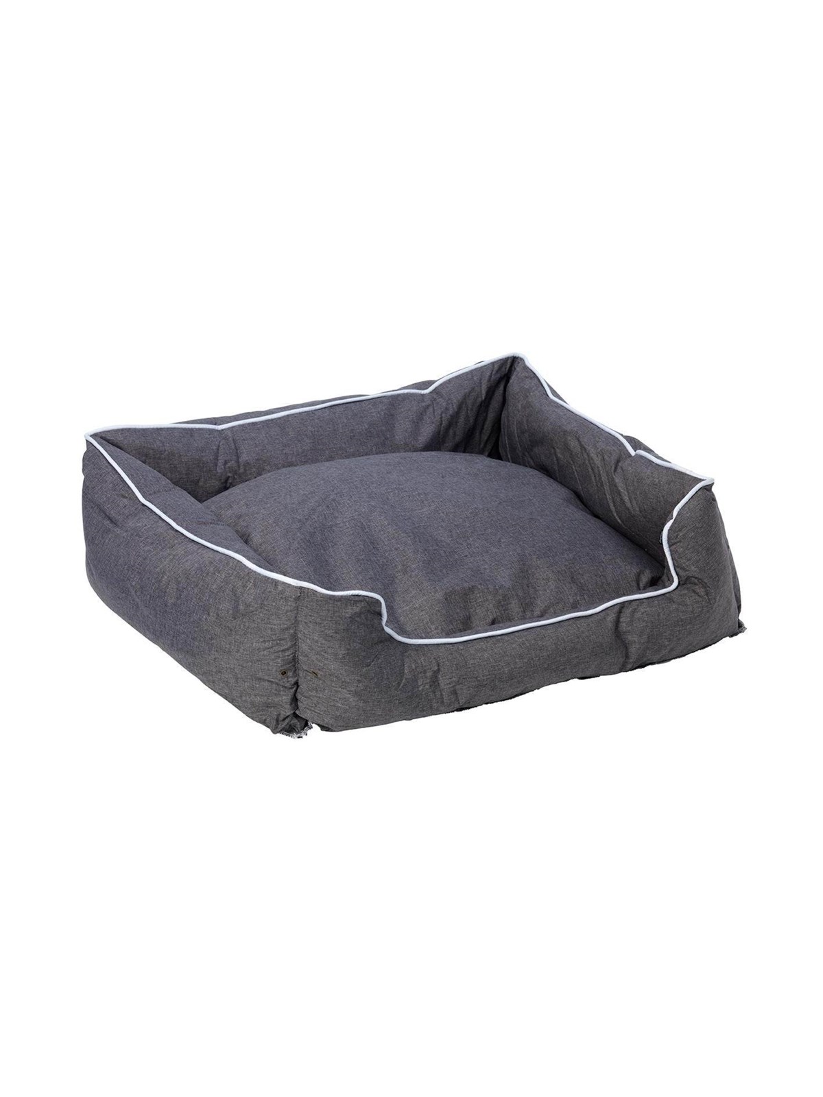 Dogman Bed Buddy Rectangular S Grey 50x43x19cm - Hunde - 805092
