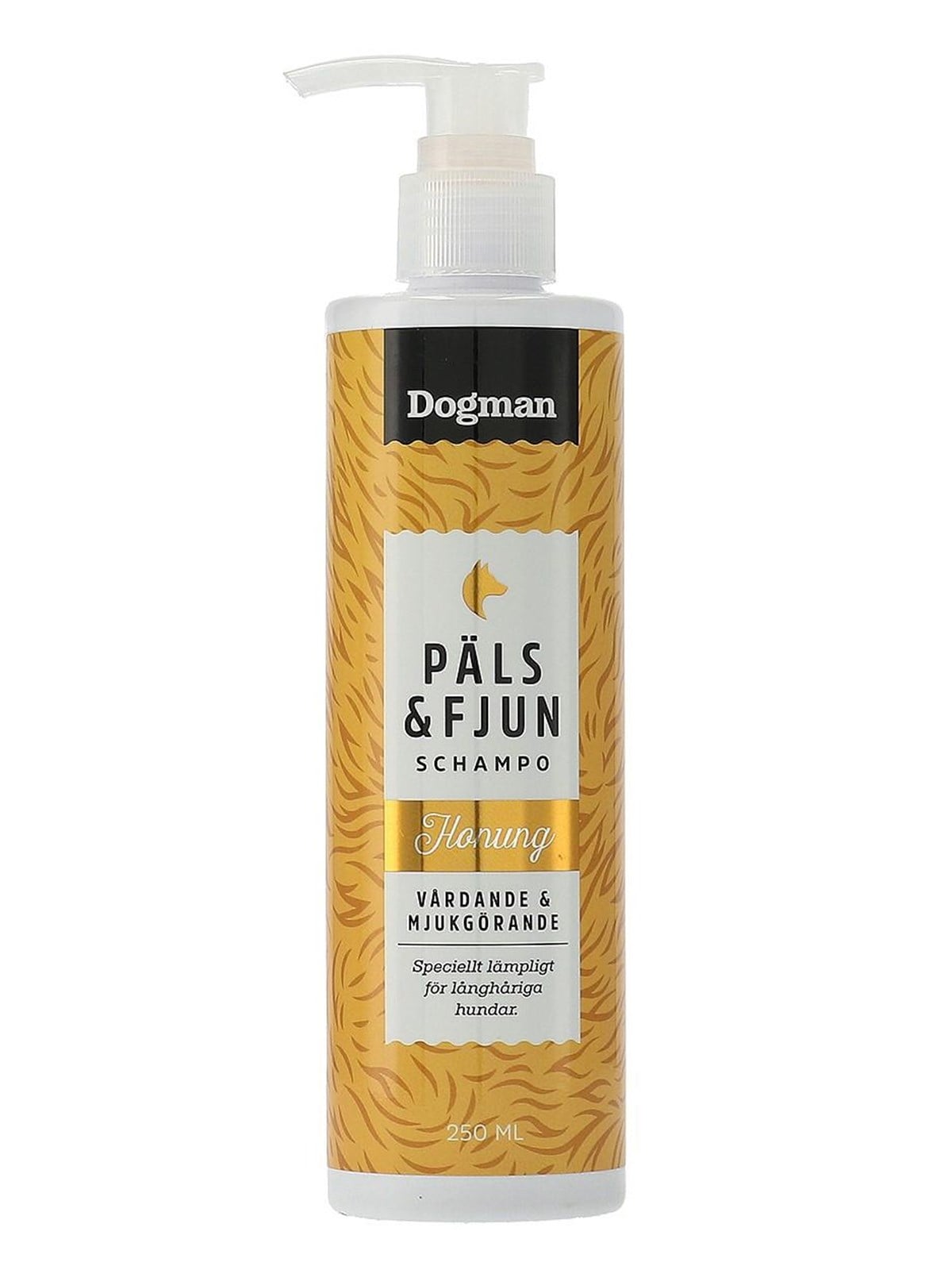 Dogman Päls & Fjun Nährendes Honig Hundeshampoo 250ml - 603303