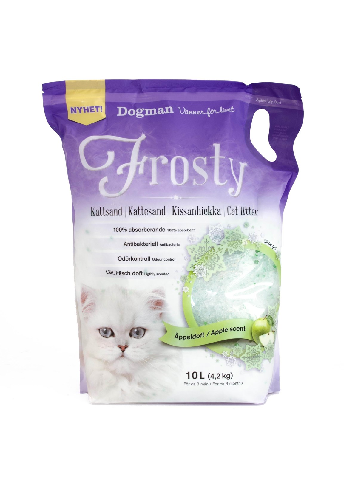 Dogman Cat Litter Frosty Apple Scent 10l - Katzen - 718120