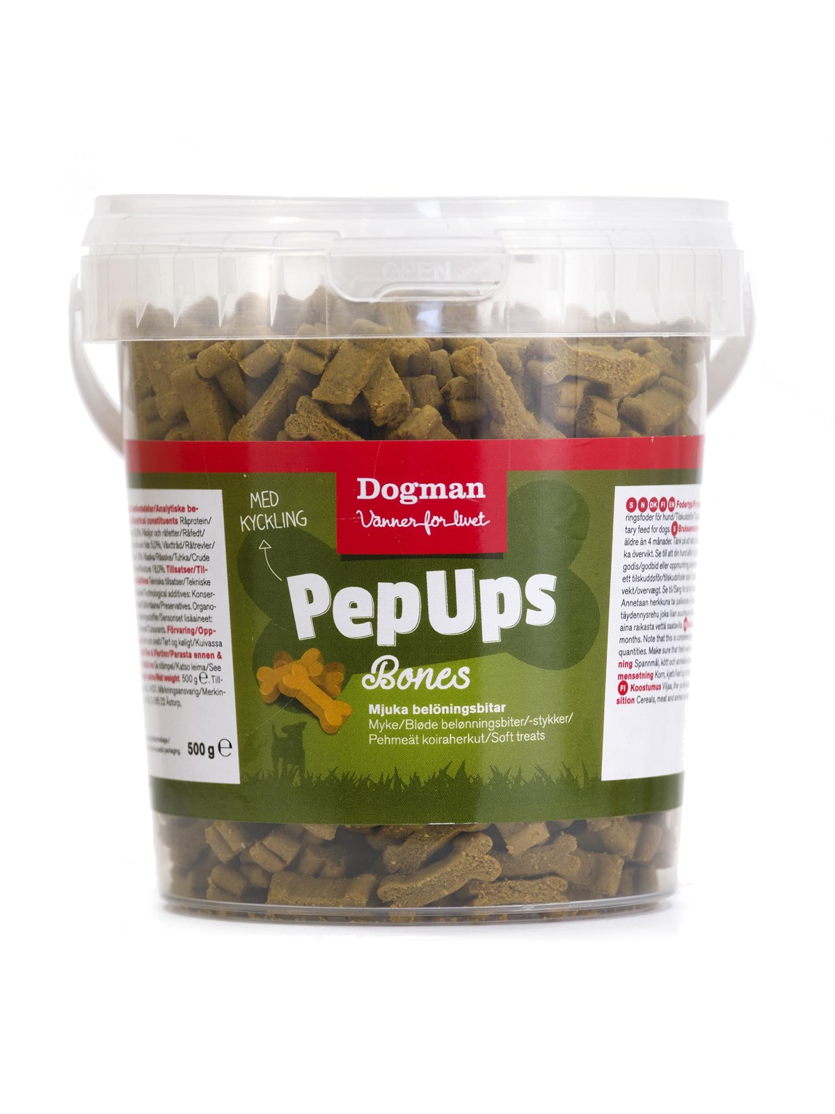 Dogman PepUps bone chicken