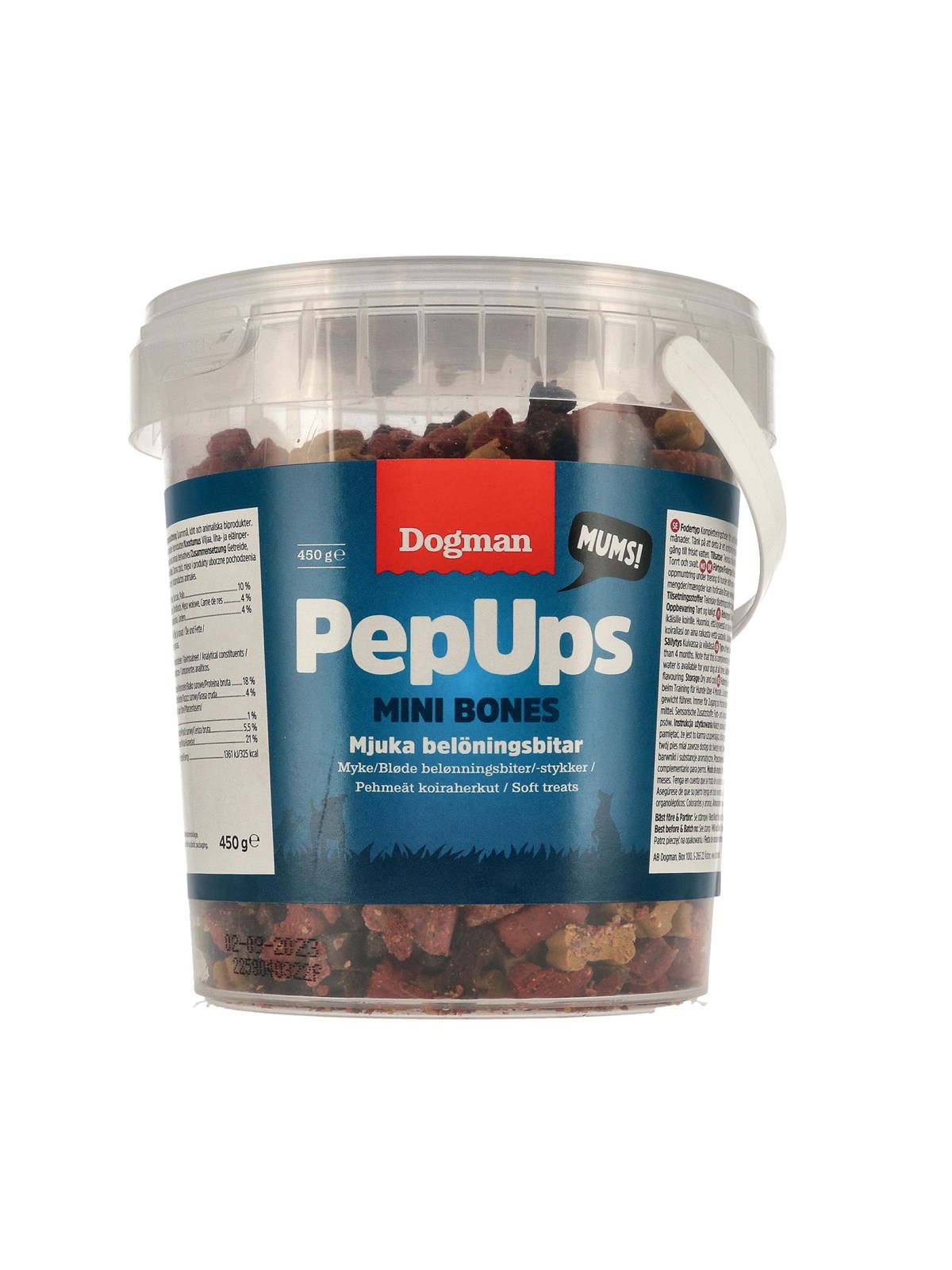 Dogman PepUps mini bone chicken game