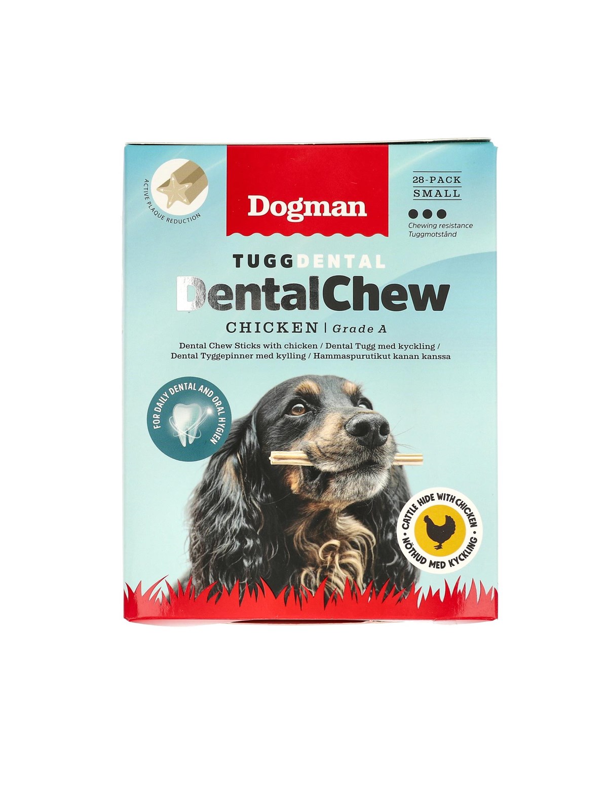 Dogman Kau-dental-hühnchen-sticks (28er-pack, Insgesamt 280g) - Hunde - 320252