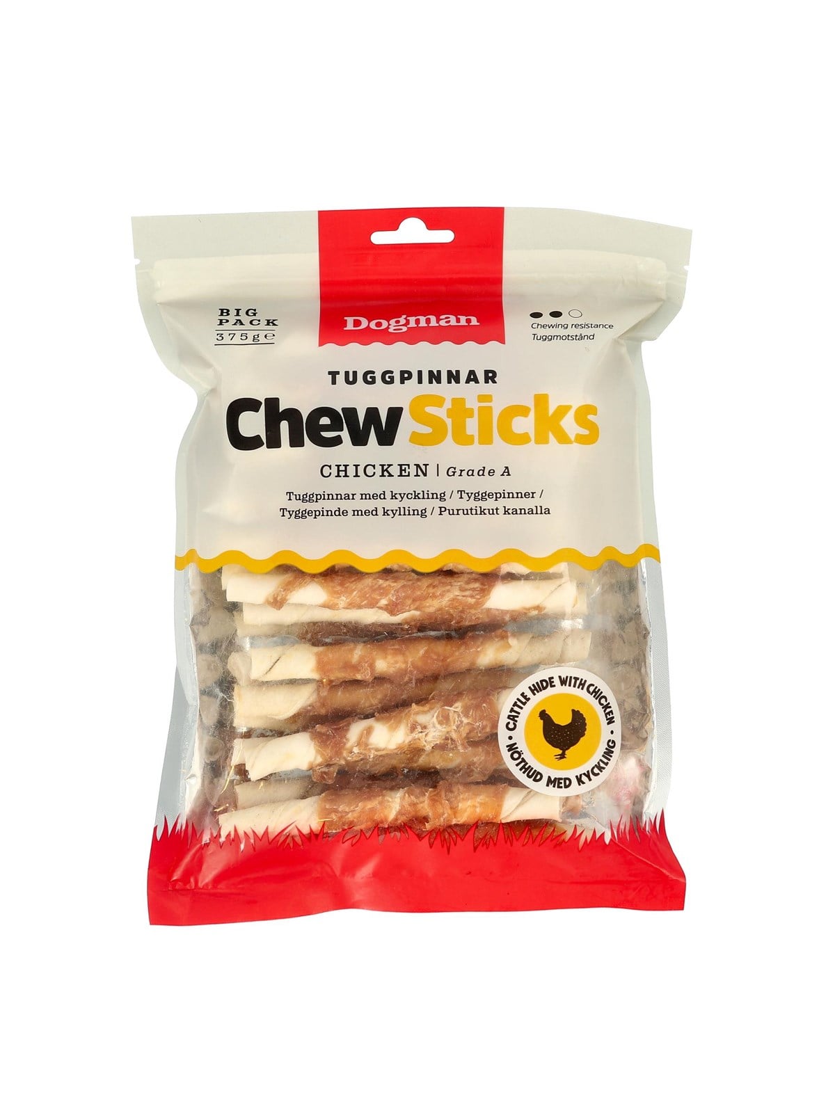 Dogman Kaustangen mit Huhn 30er-Pack (375g) Image