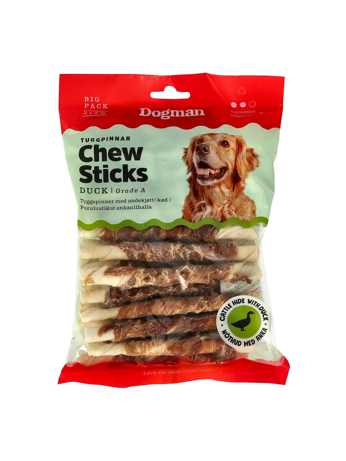 Dogman Kaustangen mit Ente 25er-Pack (313g) Image