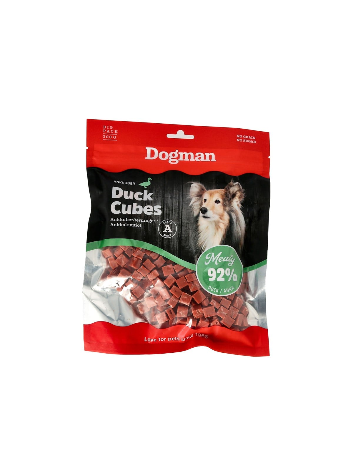 Dogman Meaty Entenwürfel Hundeleckerlis 300g - 310438