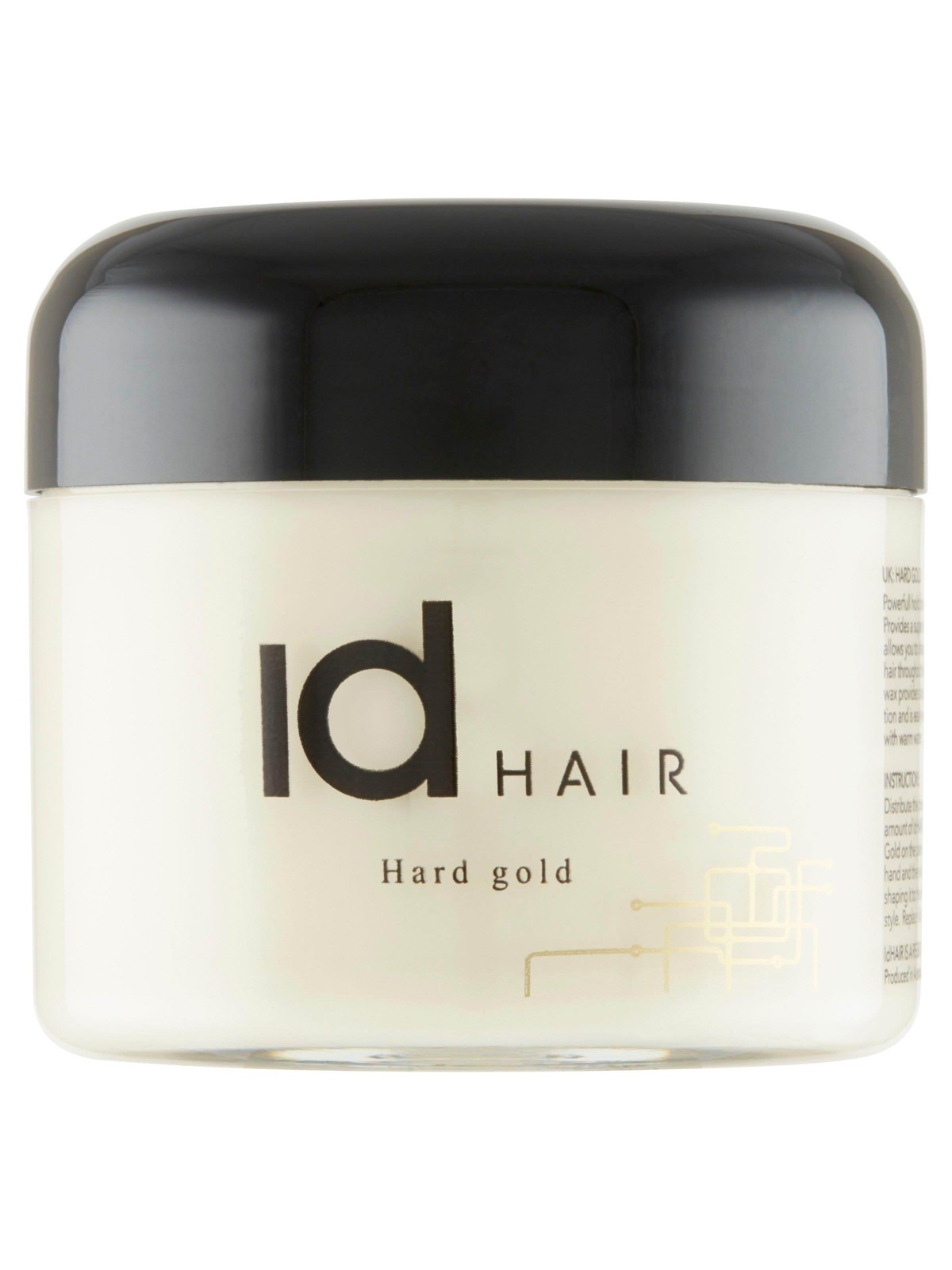 Idhair Hard Gold Hair Wax - Haircare - ID Voks Hard Gold
