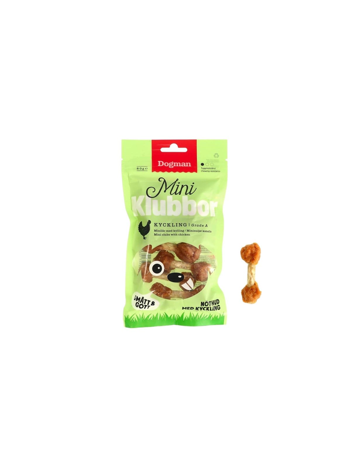 Dogman Mini Chicken Drumsticks Dog Treats 80g - Hunde - 310300