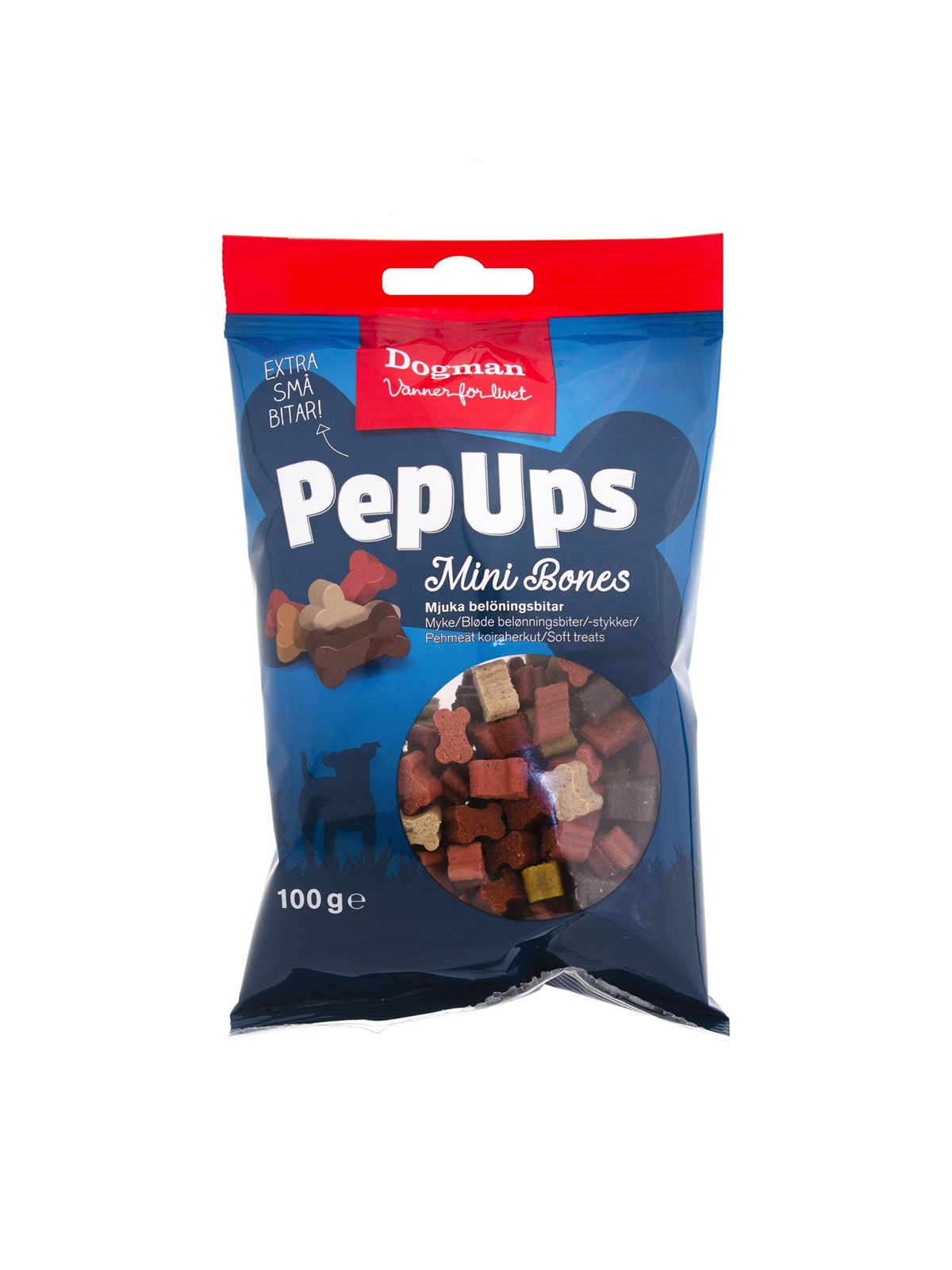 Dogman PepUps mini bone chicken game