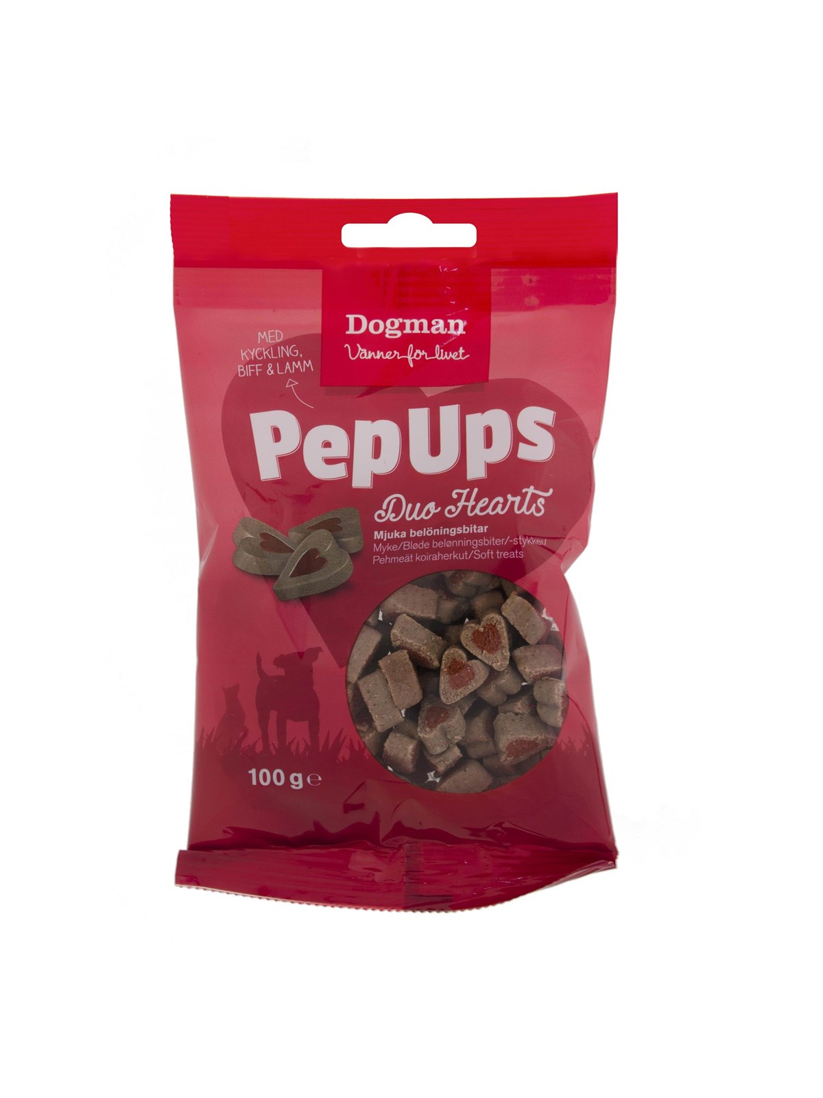 Dogman PepUps duo hearts 3flavor