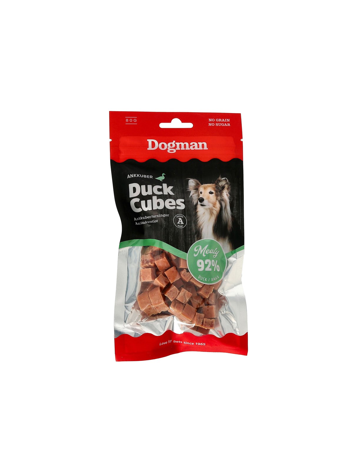 Dogman Meaty Entenwürfel Hundeleckerlis 80g - 310428