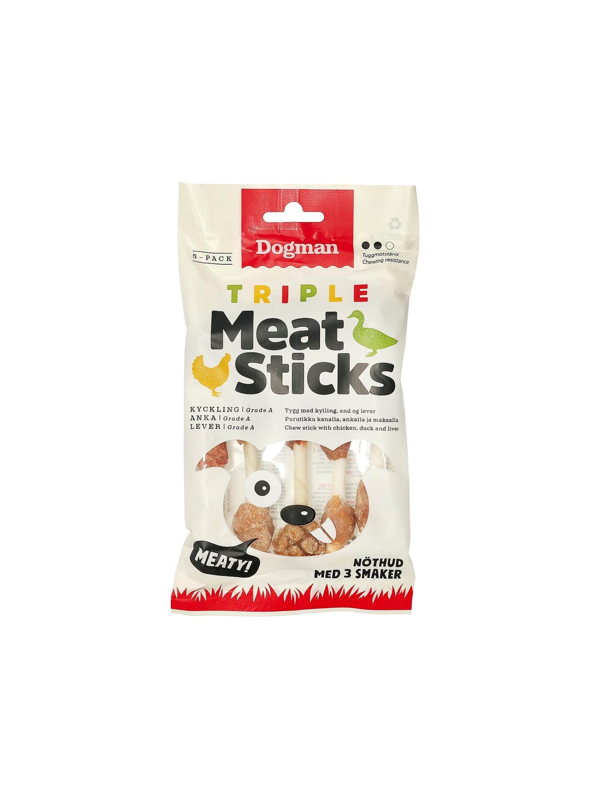 Dogman Triple meat sticks