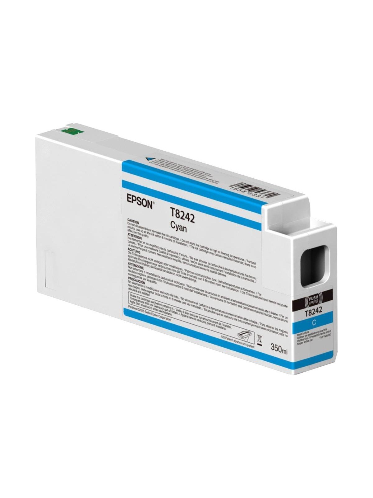 Epson T8242 - Cyan - Original - Ink Cartridge - Druckerzubehoer Tinte Toner - C13t54x200