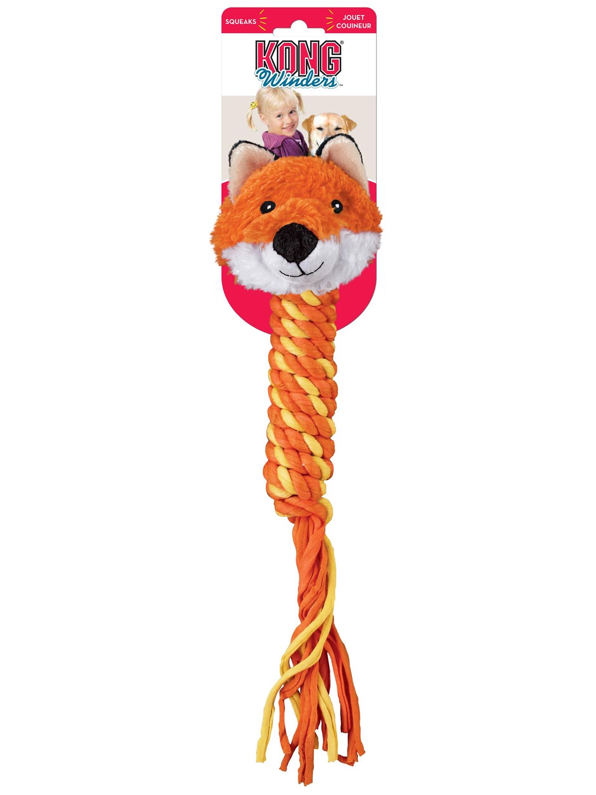Kong Toy Winders Fox - Hunde - 340325